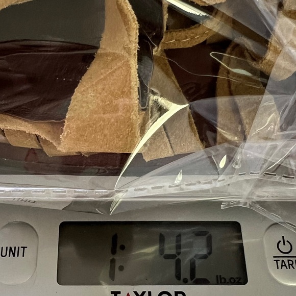 Free People Cypress Gladiator Suede Leather Tall Sandals Boho Lagenlook 38 8 - Picture 10 of 14